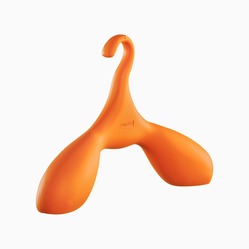 Dino Clothes hanger - orange 2
